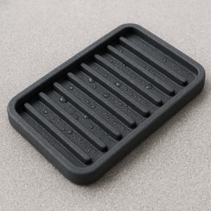 Anti-Slip Silicone Soap Tray – Non-Slip Grip & Easy Clean Surface