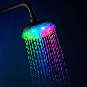 LED Color-Changing Shower Head - Mood Lighting for Ambiance & Fun Showers