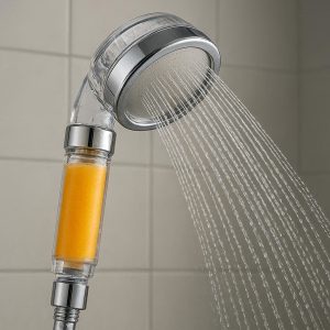 Filtered Shower Head with Vitamin C - Chlorine & Hard Water Remover for Healthier Skin