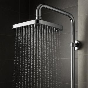Chrome Finish Rainfall Shower Head - Premium Luxury for Modern Bathrooms
